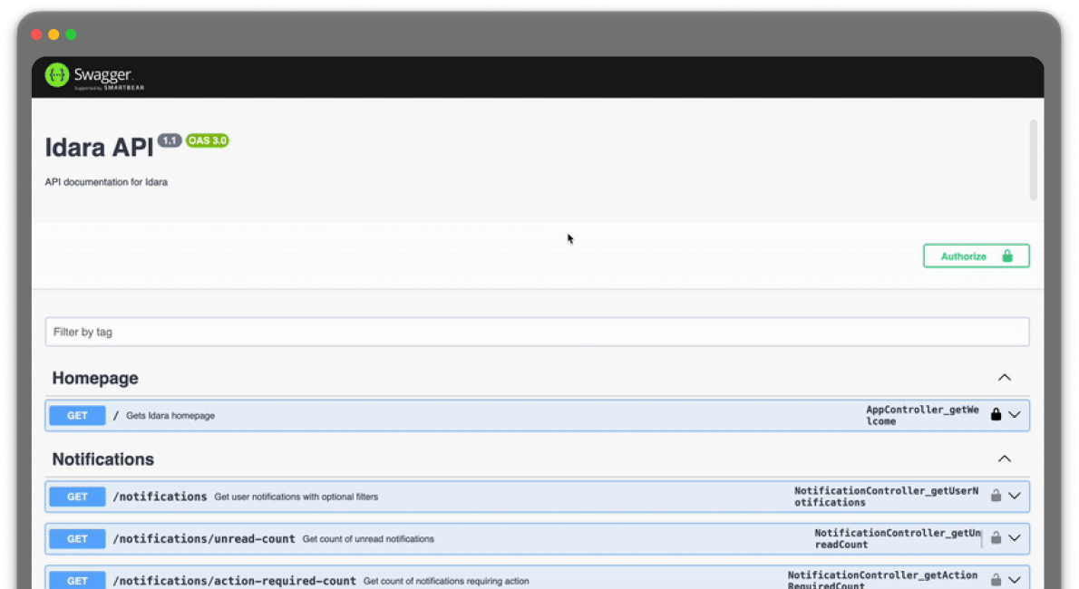 Idara screenshot